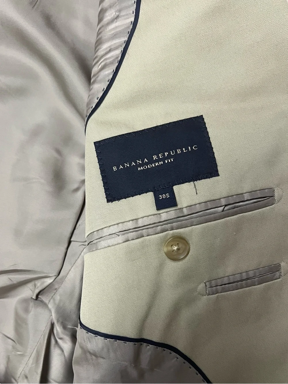 Banana Republic Men's Beige Sport Coat